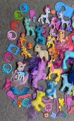 Huge Lot of 50+ Pony & Horse Toy Figures – Mixed Brands, Gi-Go, Zuru, Mlp & More