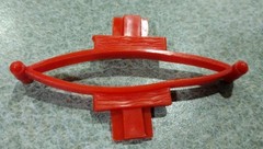 1960’s-70’s Marx Johnny West Red Buckboard Seat Spring Good Cond