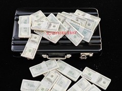 1/6 Scale Business Deal Prop – Full US Dollar Briefcase for Action Figures