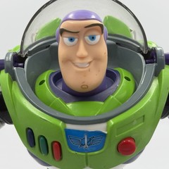 VINTAGE 1990’s TOY STORY THINKWAY TALKING BUZZ LIGHTYEAR TALKING ZURG WORKING