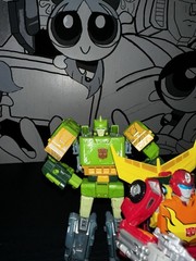 Hasbro Transformers springer & Hot Rod Action Figures w/ Gun Plastic Multicolor