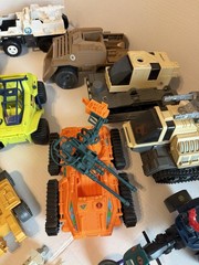 Lot of 10 Vintage 80s/90s GI Joe Vehicles & Parts Incomplete As Is