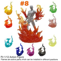 For 1/12 Action SHF Figma Figure Model Stand Holder Tamashii Effect Impact