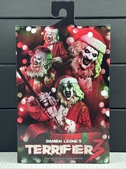NECA Terrifier 3 Ultimate Art the Clown Bloody Santa Suit Boxed Action Figure