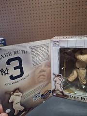 MLB Cooperstown Babe Ruth Figure Collectors Edition McFarlane Yankees