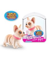 Frenchie Bull Dog Zuru Pets Alive Booty Shakin Pups Interactive Dog (NEW)