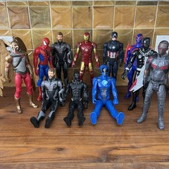 Lot of 11 Super Heroes Figures Mixed 12″