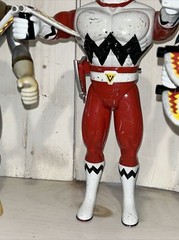 Power Rangers Lost Walkie Talkie Set 9″ Figure MGA 1999 Lot of 3 Blue Red Silver