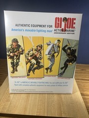 2004 GI Joe 40th Anniversary Action Marine Medic Window Set -1/6 Scale 🔥