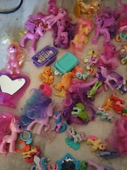 My Little Pony MLP Mixed Lot of Mini Figures, Dolls, Various Types & Generations