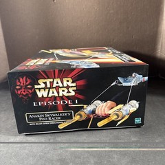 1998 HASBRO STAR WARS EPISODE 1 ANAKIN SKYWALKER’S POD RACER SEALED NEW SHIP