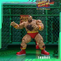 Storm Toys 1/12 ZANGIEF Street Fighter 2 Series Action Figure Full Set 6″ Fig