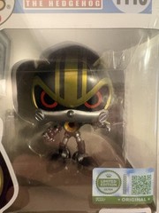NEW RARE HTF Funko Pop METAL SONIC 3.0 5000pcs GAME STOP w/ Protector & Shrink!