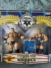 WWE WWF Jakks Pacific Wrestlemania XX Recall Kurt Angle Brock lesnar