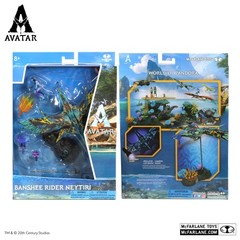 Avatar: The Way Of Water Banshee Rider Neytiri Deluxe Action Figure Set