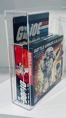 1983 Vintage GI Joe ARAH S.N.A.K.E. Battle Armor White CAS 80+ Engineering Pilot