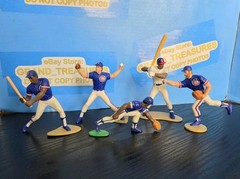 LOT OF 5 KENNER CHICAGO CUBS STARTING LINEUP FIGURE mlb slu Loose Sutcliffe Sosa