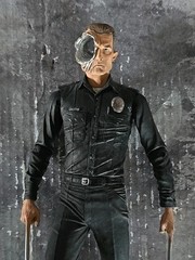 NECA Terminator 2 T-1000 Steel Mill Figure T2 Reel Toys 7″ Figure As Shown F