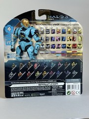 McFarlane Toys Halo 3 Series 3 EVA Spartan Soldier Action Figure Gun Blue