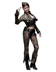 Sealed Hot Toys Amber 1/6 Scale Figure SUCKER PUNCH In Shipper