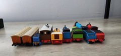 ERTL Thomas 80s 90s Lot Of Trains Gordon James Annie Clarabel Bill Toby Percy
