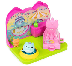 Gabby’s Dollhouse Kitty Narwhal’s Carnival Room Playset Toy Figure Furniture NIB