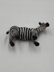 Vintage 1998 Schleich Zebra Toy Figure Play Zoo 3.25”