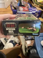 Kenner 1983 Star Wars Return of The Jedi Speeder Bike Vehicle With Original Box
