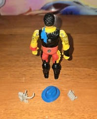 Vintage Bionic Six ljn Complete with Weapons Set of 13 Figures with 5 Card Backs