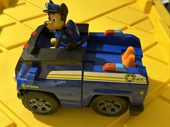 Paw Patrol Chase On a Roll Deluxe Police Cruiser Car Vehicle And Figure Toy