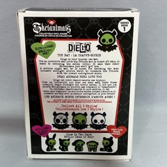 Skelanimals Diego The Bat Glow In The Dark Series 1 Hasbro Vinyl Figure L1