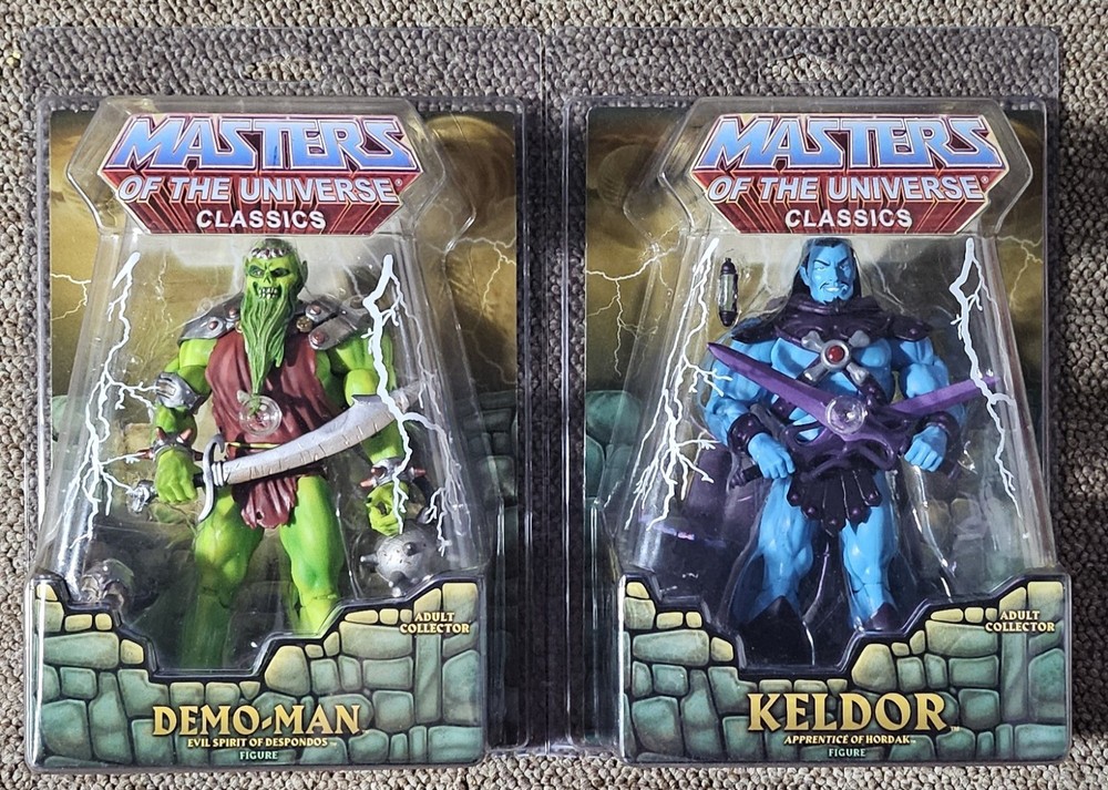 He-Man Masters of the Universe Classics Lot Keldor & Demo Man = Skeletor MOTU