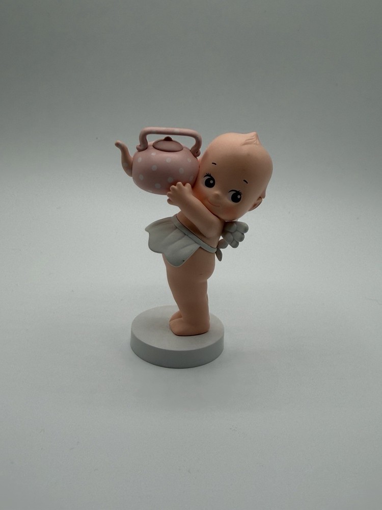 Smoko Kewpie Holding Things Kewpie Holds A Kettle Figure