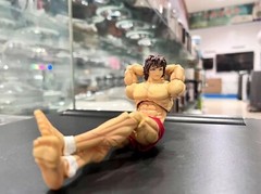 Hanma Baki Action Figure Baki Model Statue Anime Grappler Toy Collect Gift 17cm