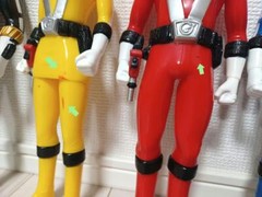 Power Rangers RPM Goonger not available in storessoft vinyl 6set Bundle Bulk