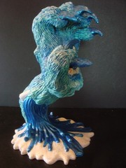 YETI HAND Custom Kidrobot Santa Cruz Skateboards Screaming Hand Figure