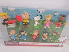 Peanuts Friends Collection 10 Pack Just Play Figure Set 2016 Snoopy Movie Toys