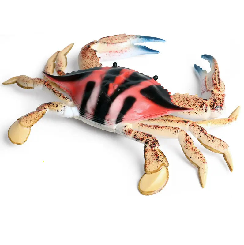 Crucifix Crab Toy Action Figure Small Animal Figurine Doll Gift for Kids