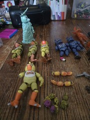 Five Nights At Freddys Action Figure Parts Lot