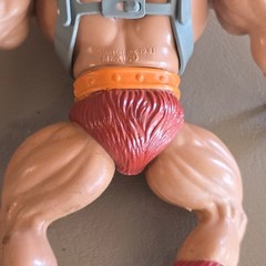 Vintage Complete He-Man Action Figure 1981 Mexico MOTU Sword Shield Armor Axe