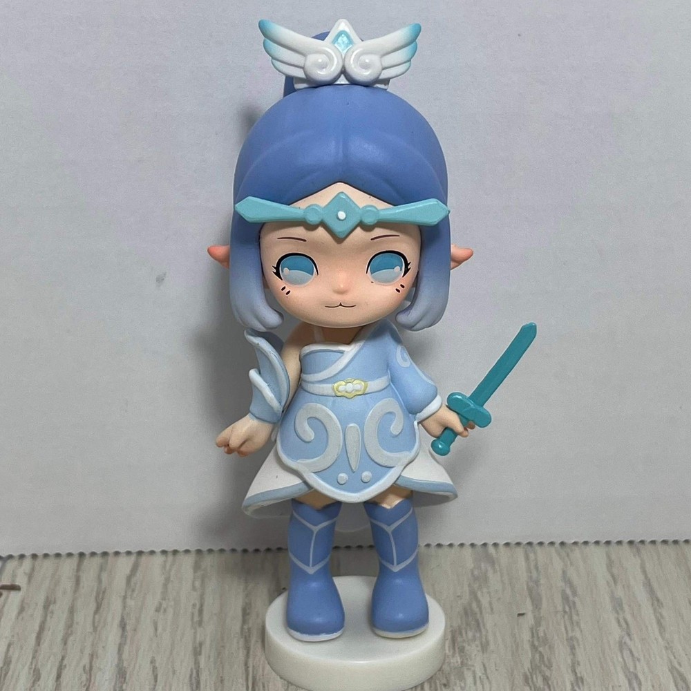 Simon Toys Rooyie Senrie Teasure Fairy Series Bronze Sword Figure Blue Teal