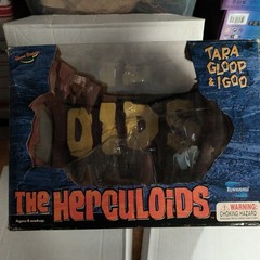 BOX AND CAVE ONLY The Herculoids Playset Tara, Gloop, and Igoo Toynami 2003