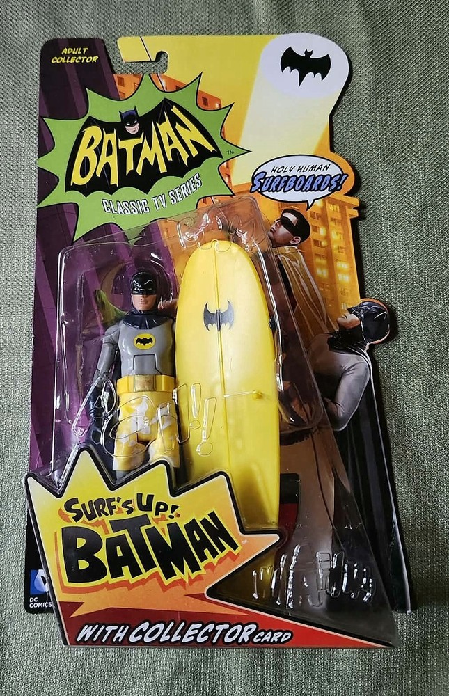 Batman ’66 – Surf’s Up Adam West Batman TV Show Action Figure (2013) Mattel