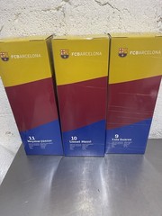 Lionel Messi Luis Suarez and Neymar Junior FC Barcelona 16″ Dolls 2016 Toodles