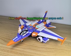 Metal Cardbot S CIELO Action Figure Jet Fighter Transformer Robot Plane Boy Toy