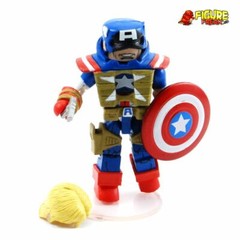 Marvel Minimates Series 54 Fighting Chance Captain America & Robot Red Skull