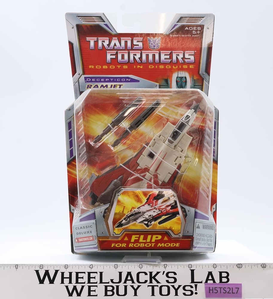 Ramjet Transformers Robots In Disguise RID 2006 Hasbro Action Figure NEW SEALED