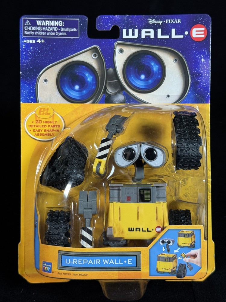 Disney Pixar U-Repair Wall-E Figure ThinkWay Toys #60229 NEW and Nice Condition