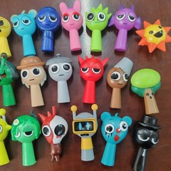 6pcs Sprunki Game Figure Set 4.5cm PVC Mini Action Figures Toy Model USA Seller