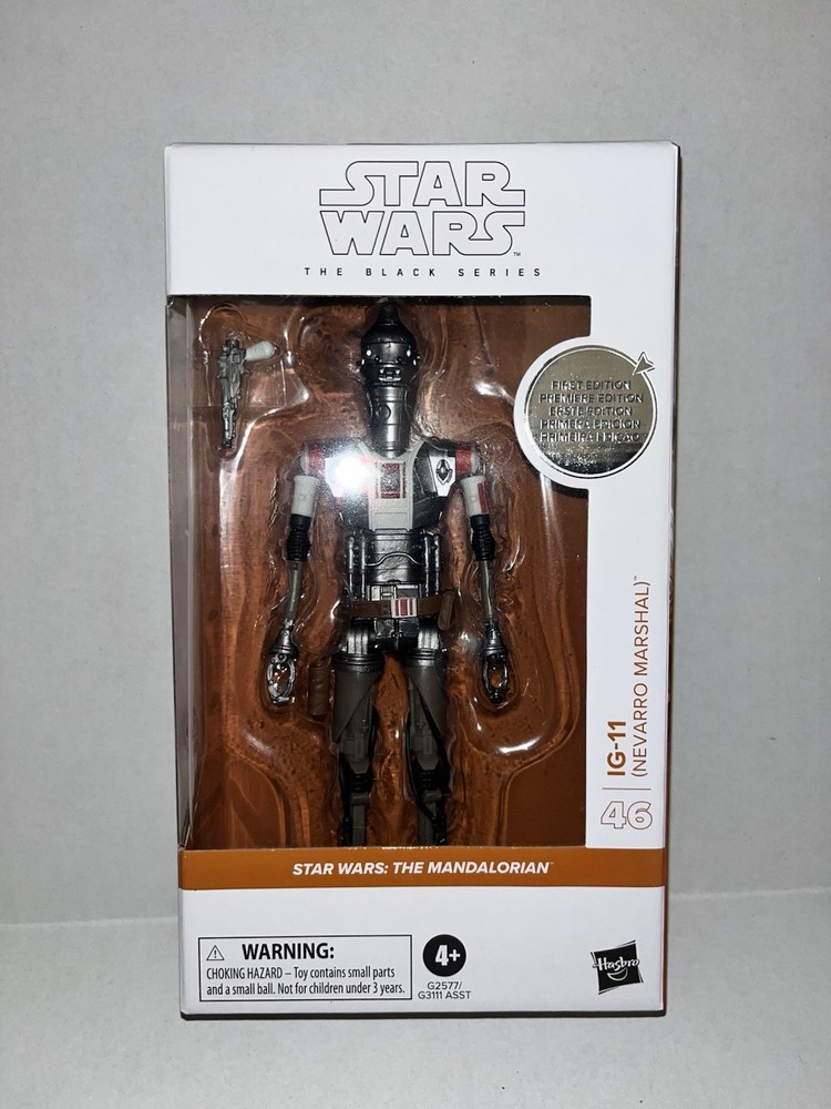 Hasbro Star Wars The Black Series #46 IG-11 (Nevarro Marshal) First Edition